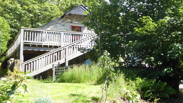 View of Y Granar Walkway and Balcony